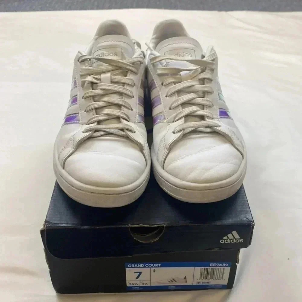Adidas grand court holographic sneakers - Picture 11 of 12